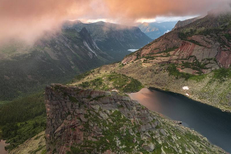 ергаки, саяны, пейзаж, красиво, лето, хайкинг, тревел, туризм До начала времен фото превью