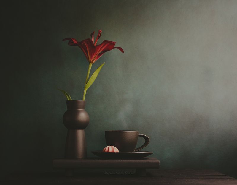 цветы, кофе, натюрморт, напиток, аромат, вкусно, flowers, coffee, still life, drink, aroma, delicious, bouquet , flowers Гармония и созерцание..photo preview