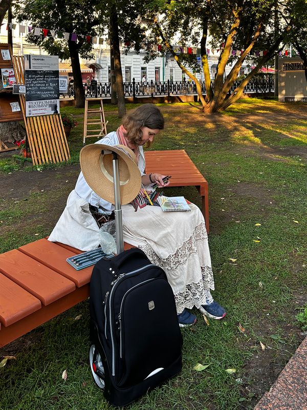 поезд вечером...photo preview