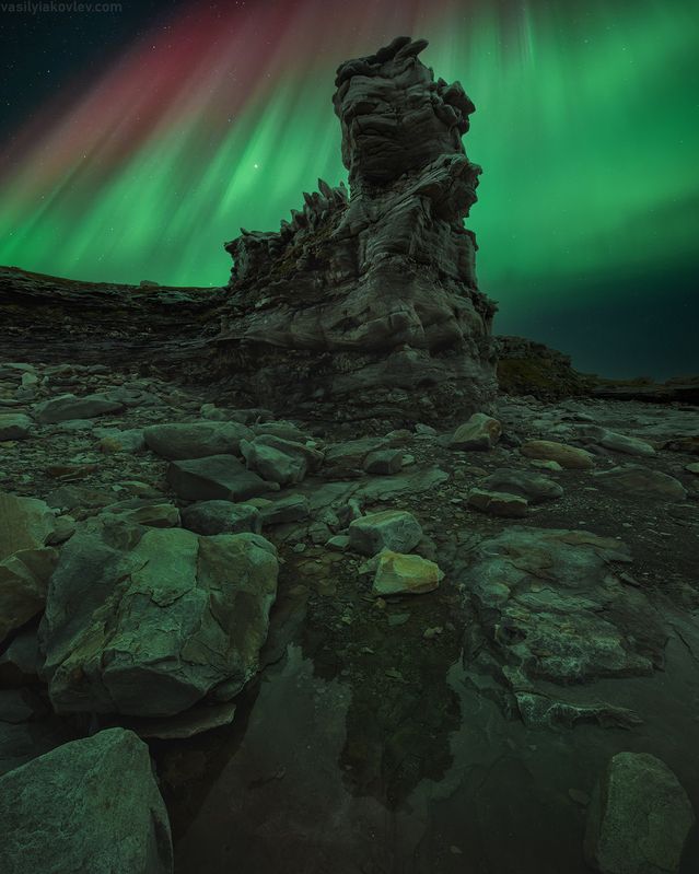 рыбачий, фототур, яковлевфототур, кольский, арктика Ночной страж под светом Авторыphoto preview