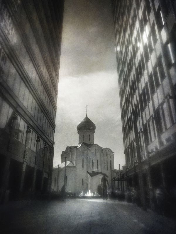 чб, город, архитектура, храм, эклектика Эклектика.photo preview