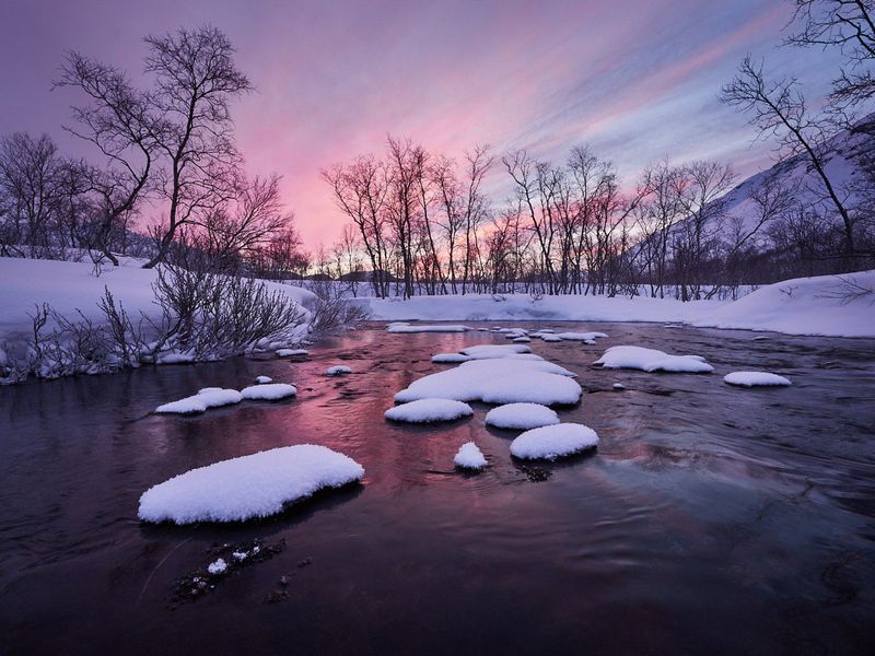 Хибины, рассвет Предрассветьеphoto preview
