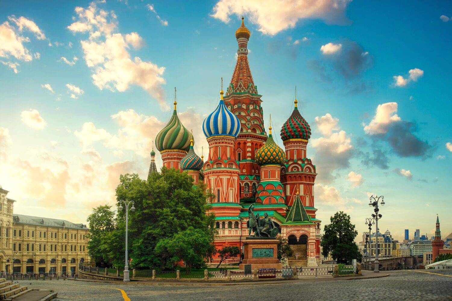 город, москва, храм, архитектура, небо, облака, утро, Михаил Кудрявцев