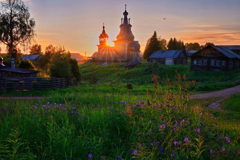 Закат в Кимжеphoto preview