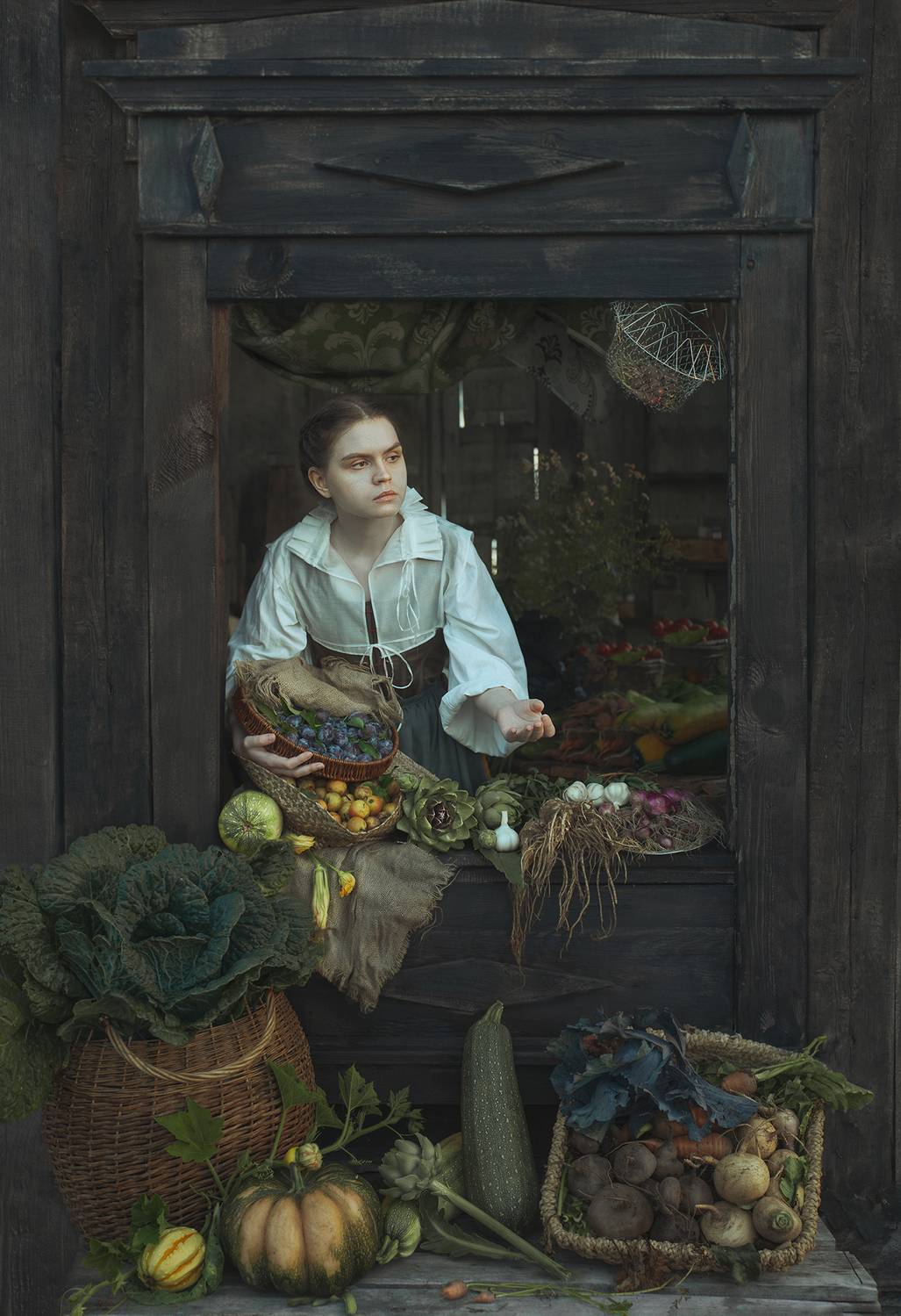 В лавке. Автор: Юлия Щинова , Юлия Щинова