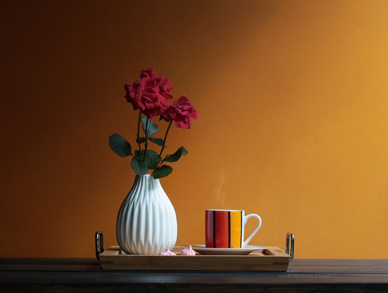 цветы, кофе, натюрморт, напиток, аромат, вкусно, flowers, coffee, still life, drink, aroma, delicious, bouquet , flowers Утренний кофеёкphoto preview