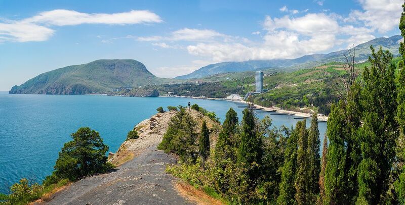 крым, аю-даг, море, горы, пейзаж Крымский видphoto preview