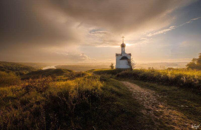 Часовня Илии Пророка на Сорокиной горе. Алексин. Тульская область.photo preview