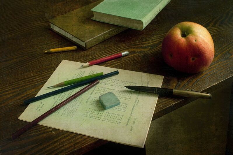 школа, уроки, тетрадь, ручка, карандаши Школьные годыphoto preview