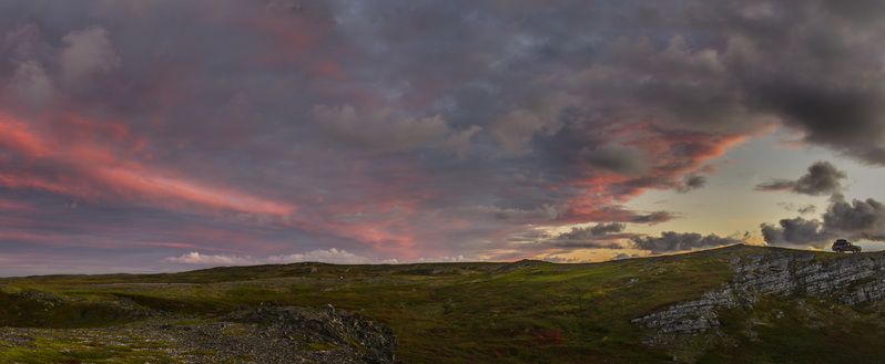 Закат на Кольскомphoto preview