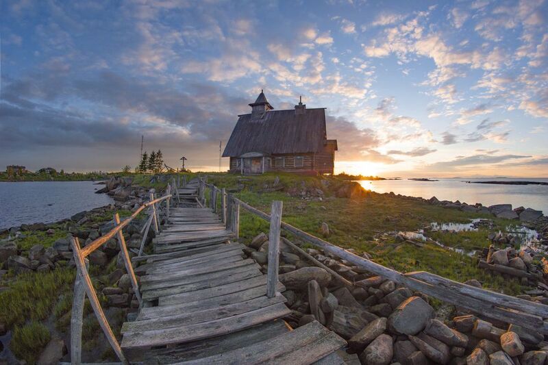 Белая ночь на Белом мореphoto preview