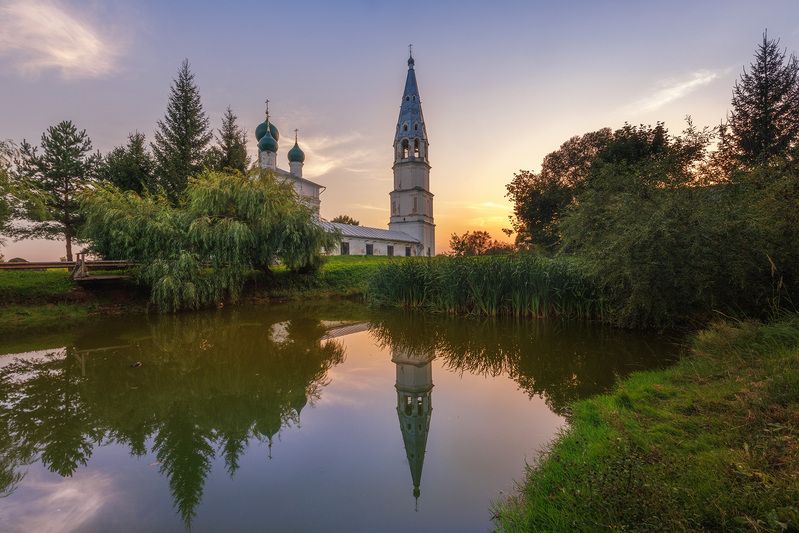 осенево, вечер, закат Вечер в Осеневоphoto preview