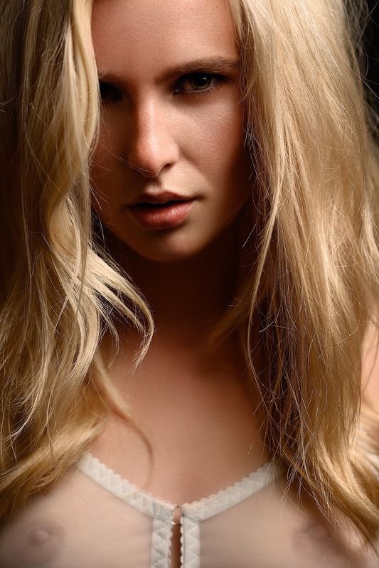 блондинка, blonde, бюстгальтер, bra, соски, nipples, обнаженная, naked, ню, nu Настя/Nastya фото превью