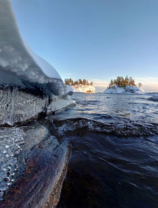 Мобилофото. Январская Ладогаphoto preview