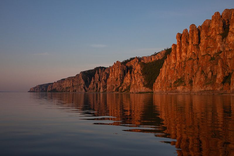 якутия, река лена, ленские столбы. Лена в зазеркалье.photo preview