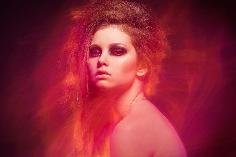 Impressionism, Девушка, Портерт, Смешанныйсвет, Смокиайс, Цвет impressionismphoto preview