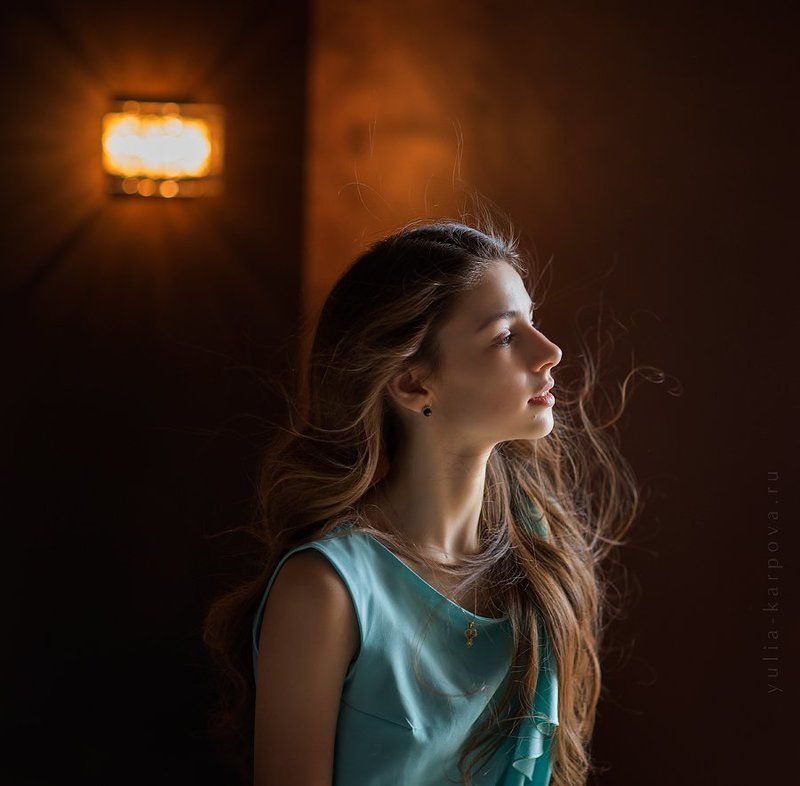 portrait, girl, light ***photo preview