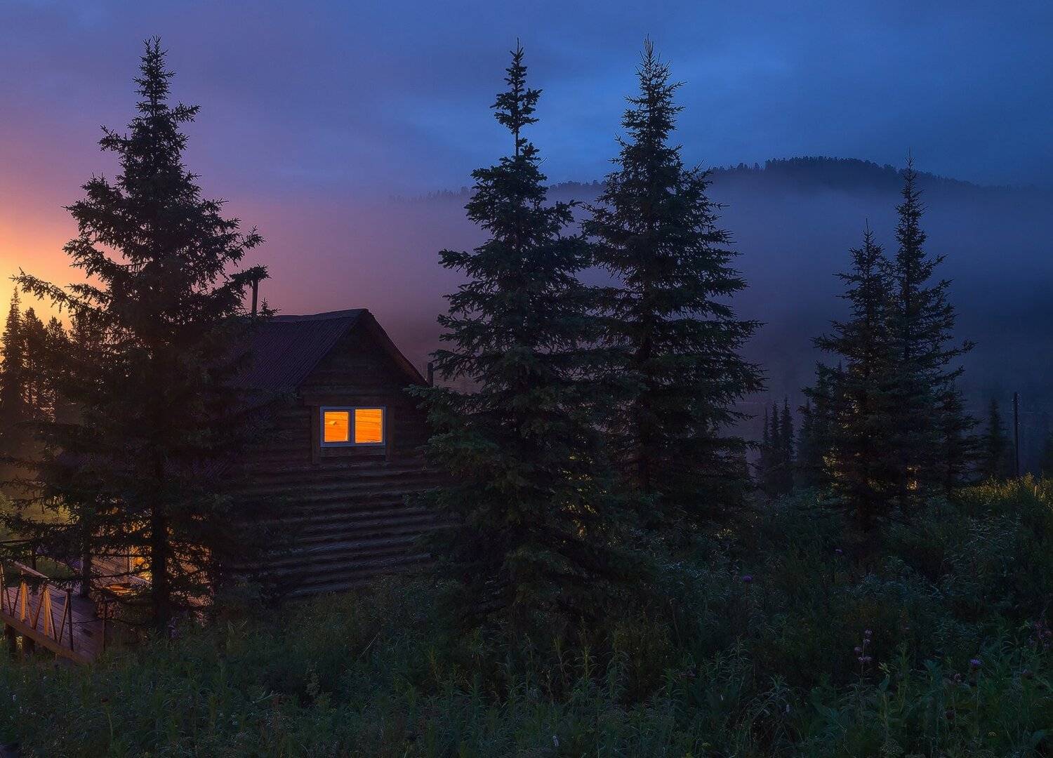 ...Таёжный уголок.... Автор: Лещёнок Александр , Лещёнок Александр