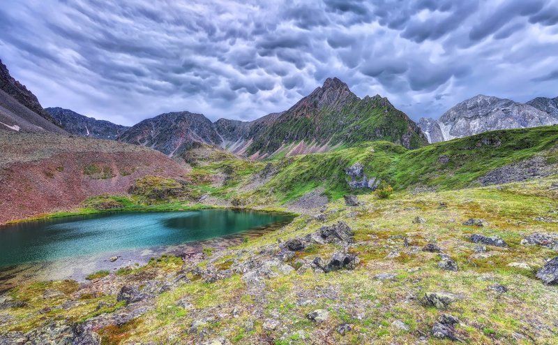 Трубчатые облака в Восточных Саянахphoto preview