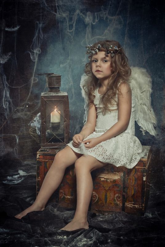 девочка мой ангелphoto preview