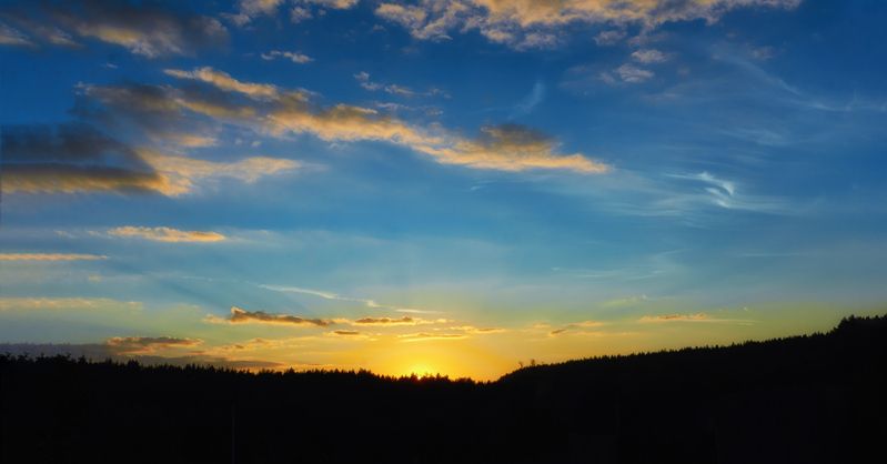 Осеннии закатphoto preview