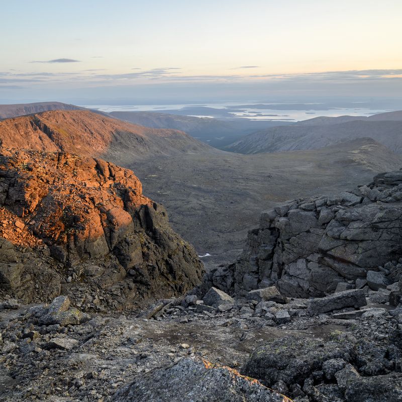 Закат на Юдычвумчорре.photo preview