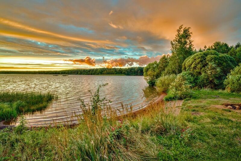 Вечер в Токсово (Ленинградская область)photo preview