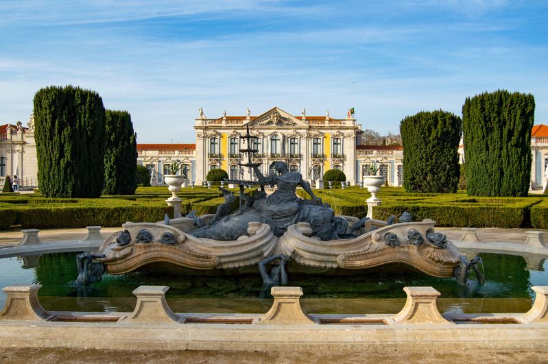 palaces, architecture, Queluz Palace 1photo preview