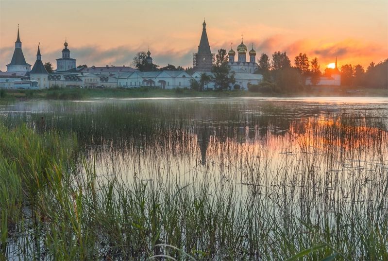 Рассвет на Валдайском озереphoto preview