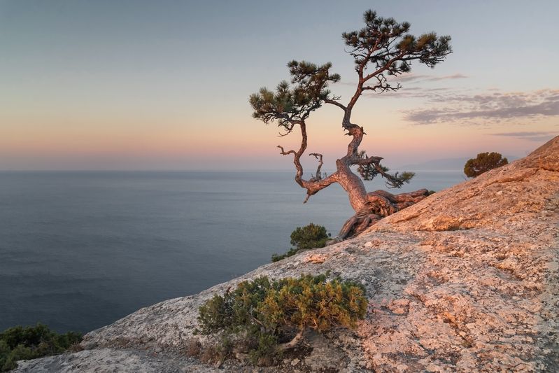 Крым, Море, Пейзаж, Рассвет На Пике Космосphoto preview