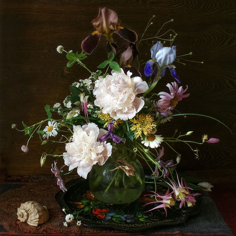 натюрморт, цветы Букет.photo preview