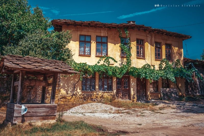 старо стефаново,българия,old,building,light,blue Старо Стефановоphoto preview