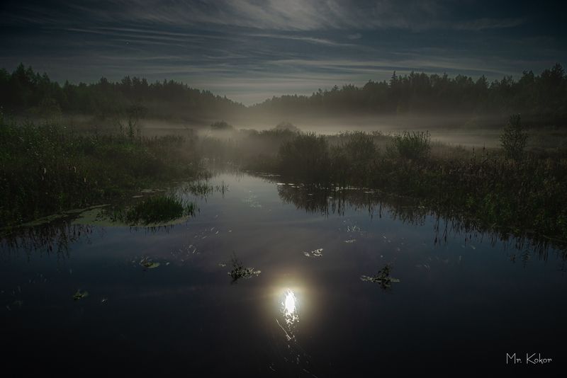 Отражение света фото превью