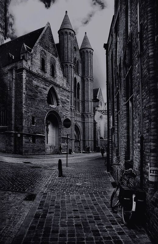 Улочка Брюгге фото превью