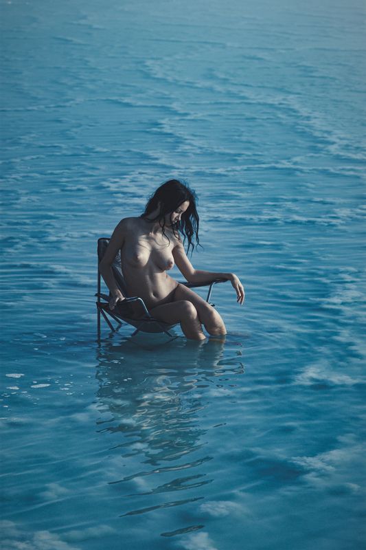 nude, artistic, water, sea, blue, natural, outdoor, landscape, figure, photography, artistic-nude, nature, serene, peaceful, contemplative, minimalist, horizon, floating, swim, ocean, mediterranean, travel, environmental, fine-art, body Dead Seaphoto preview