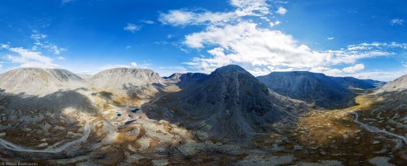 Хибины, Кольский полуостров, горы Долина реки Малой Белойphoto preview