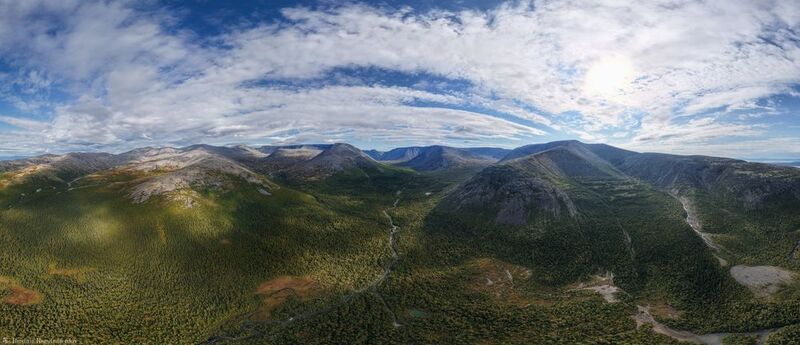 Хибины, Кольский полуостров, горы Долина реки Малой Белойphoto preview