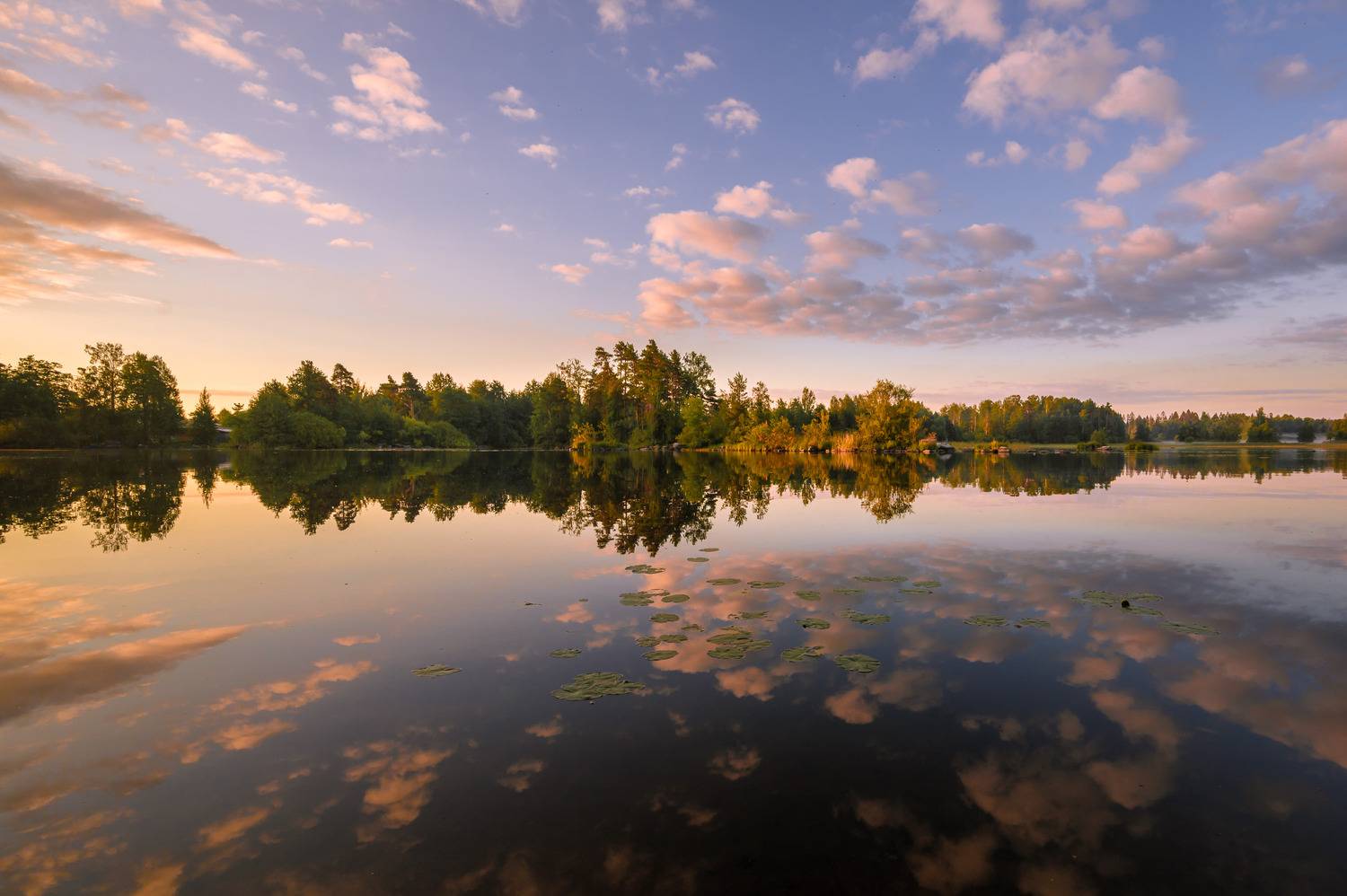 вуокса, приозерск, утро, Олег Бабурин