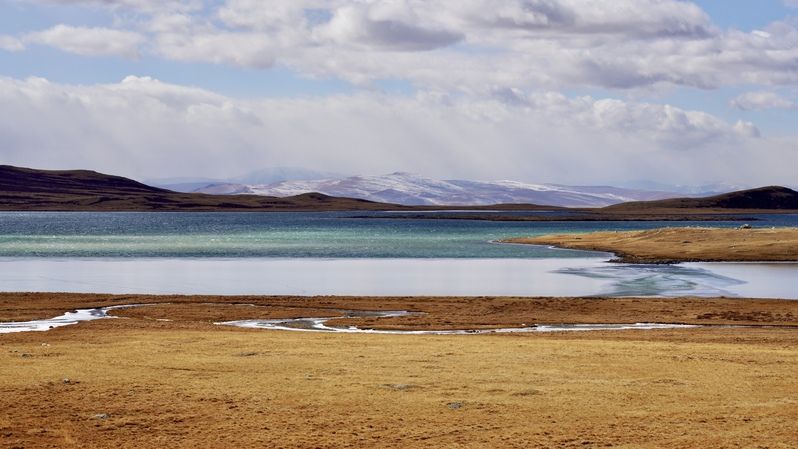 алтай, кош-агач, киндыктыкуль Киндыктыкуль - сентябрьphoto preview
