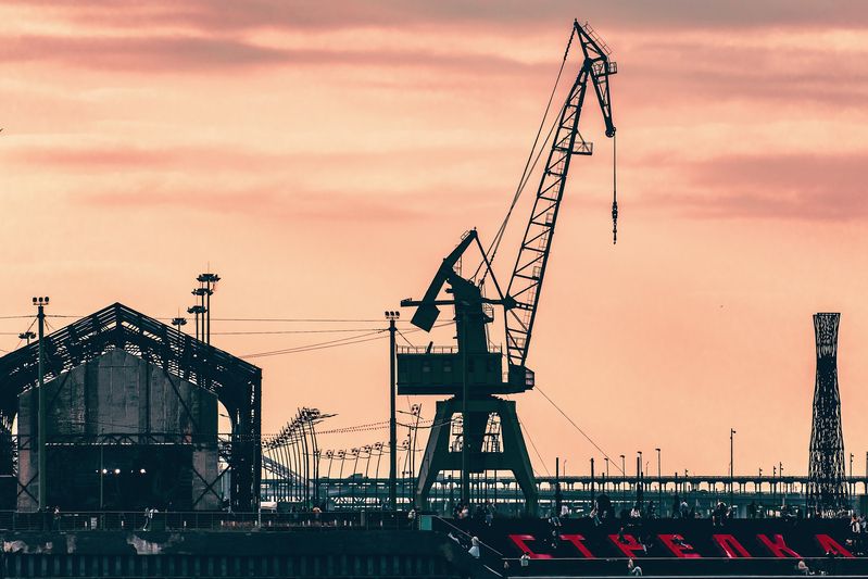 нижний новгород, волга, ока, набережная, закат, вечер, лето photo preview