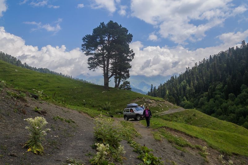 Поход к озеру.photo preview