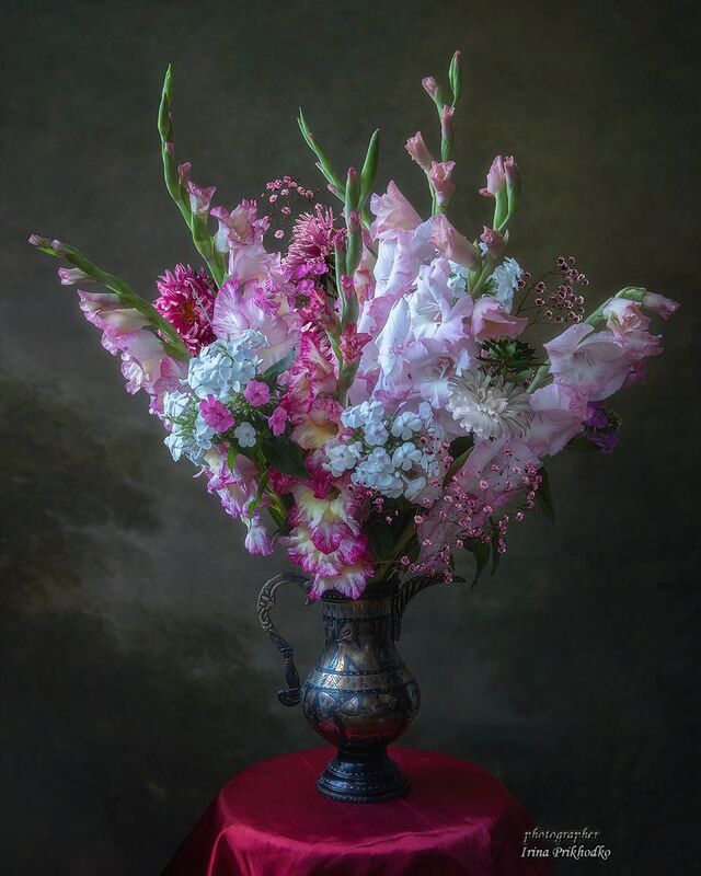 натюрморт, цветы, букеты, сезоны Сентябрьский букетphoto preview