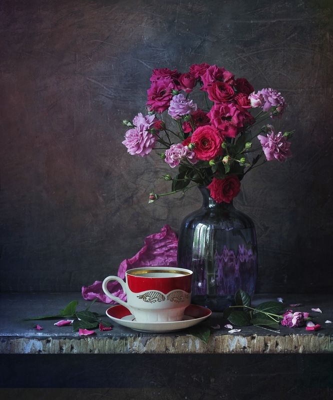 Розочки в темном.photo preview