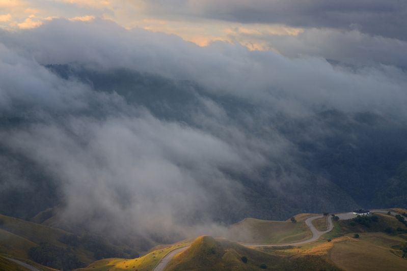 горы осень утро гум баши Утро в горах, Гум Башиphoto preview