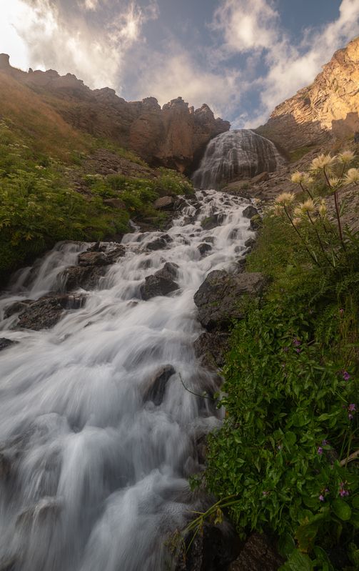 Водопад Девичьи косы, Приэльбрусьеphoto preview