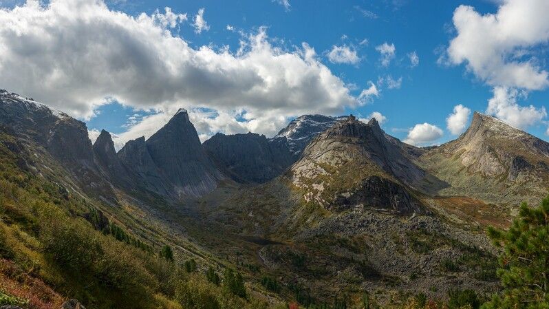 ергаки  саяны   пейзаж   осень сентябрь ** *photo preview