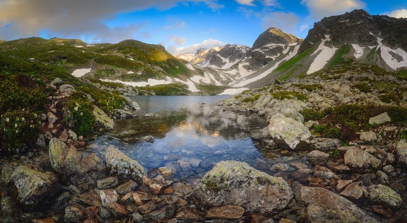 архыз, семицветное, кавказ Озеро Семицветноеphoto preview