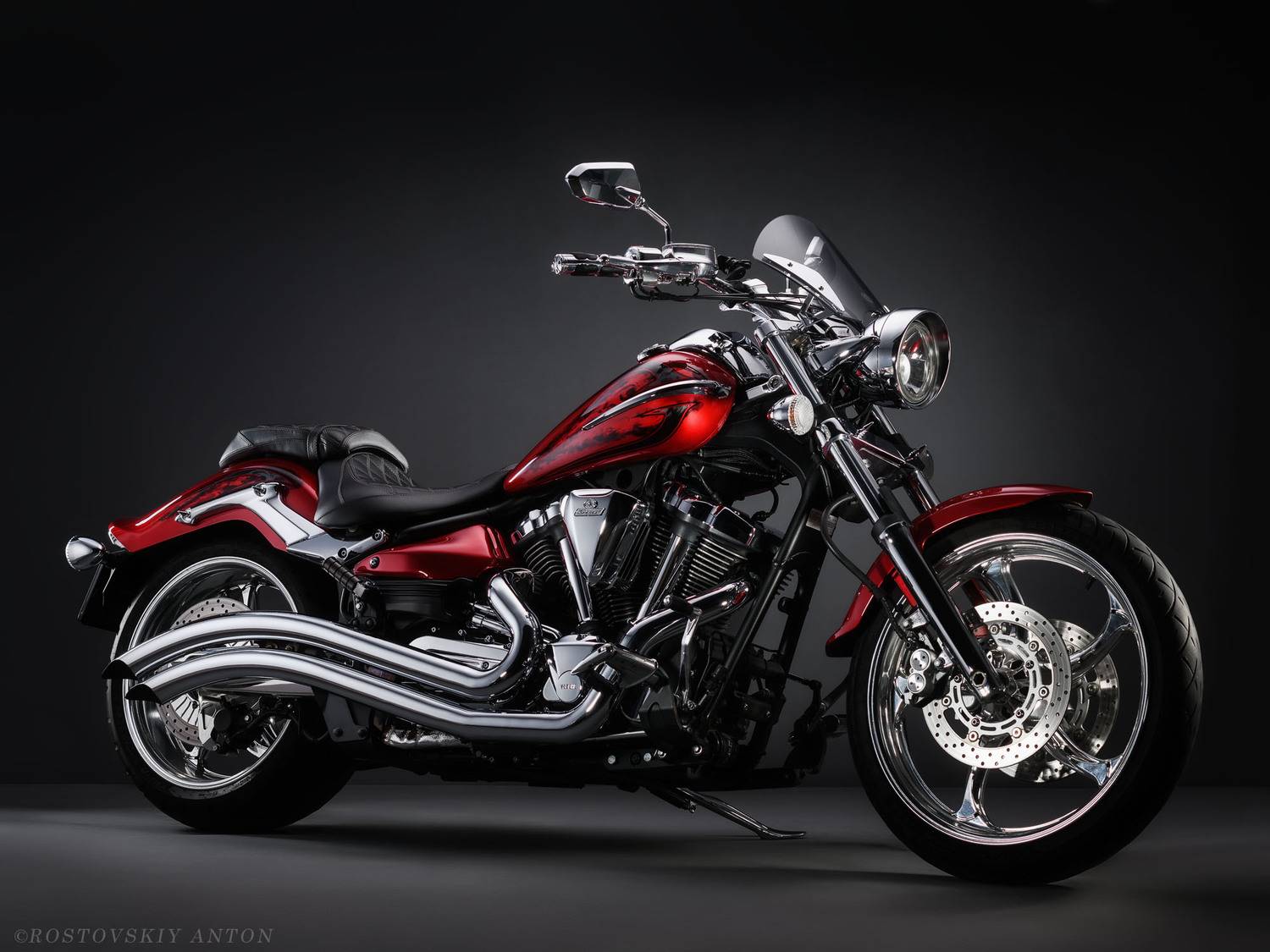 мотоцикл, рекламная фотография, студия,, Ростовский Антон