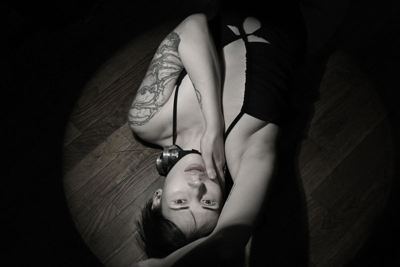 Low key portrait #05photo preview