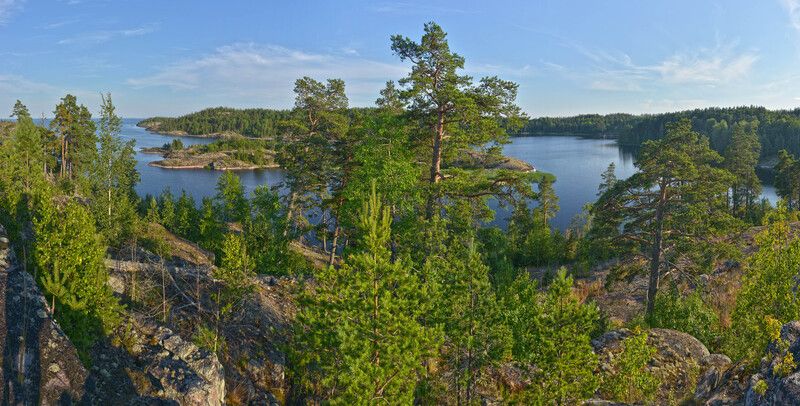 карелия, ладога, путсаари, вечер Вечер на острове Путсаариphoto preview